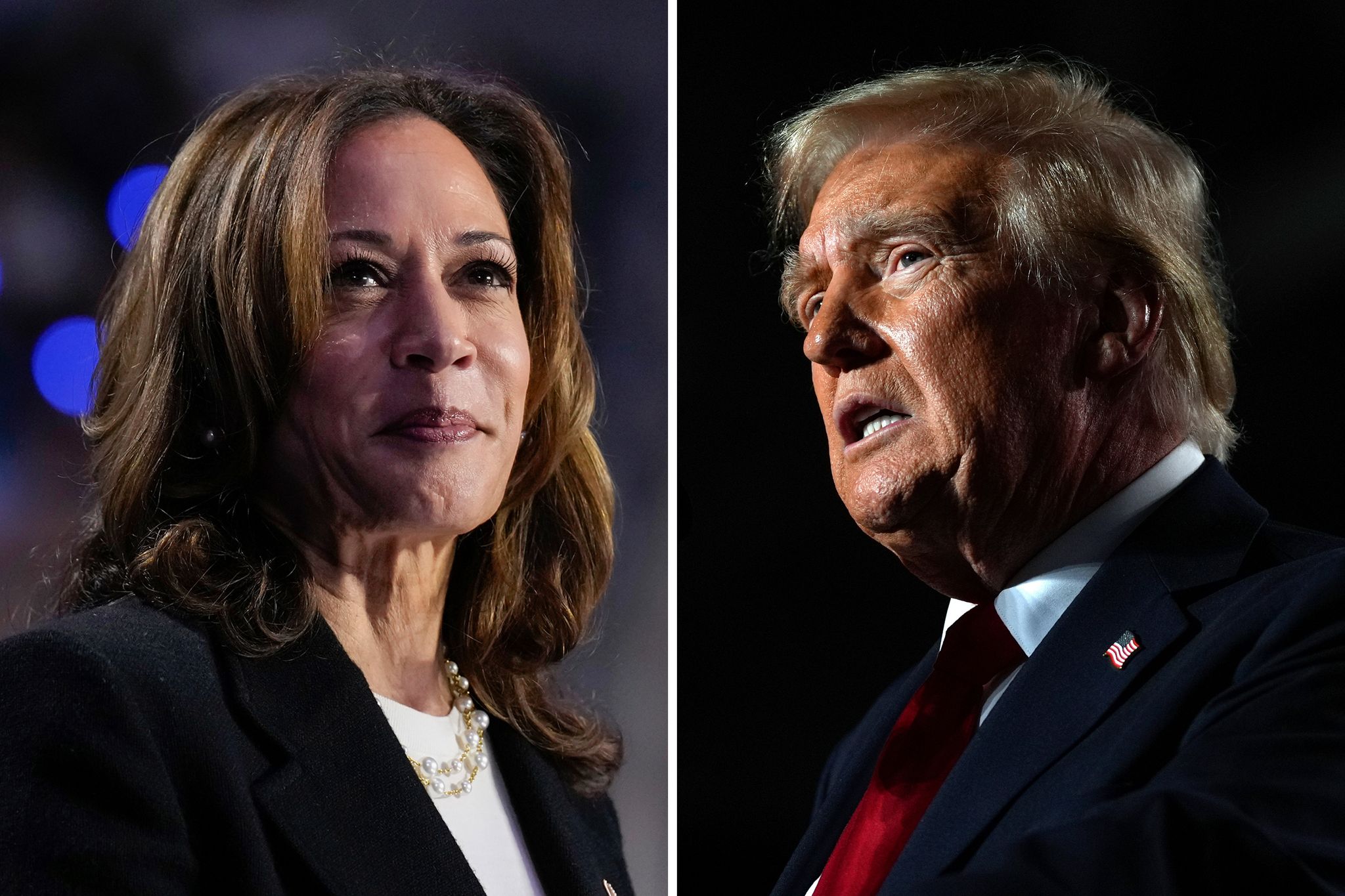 Final push by Kamala Harris, Donald Trump before Election Day brings ...