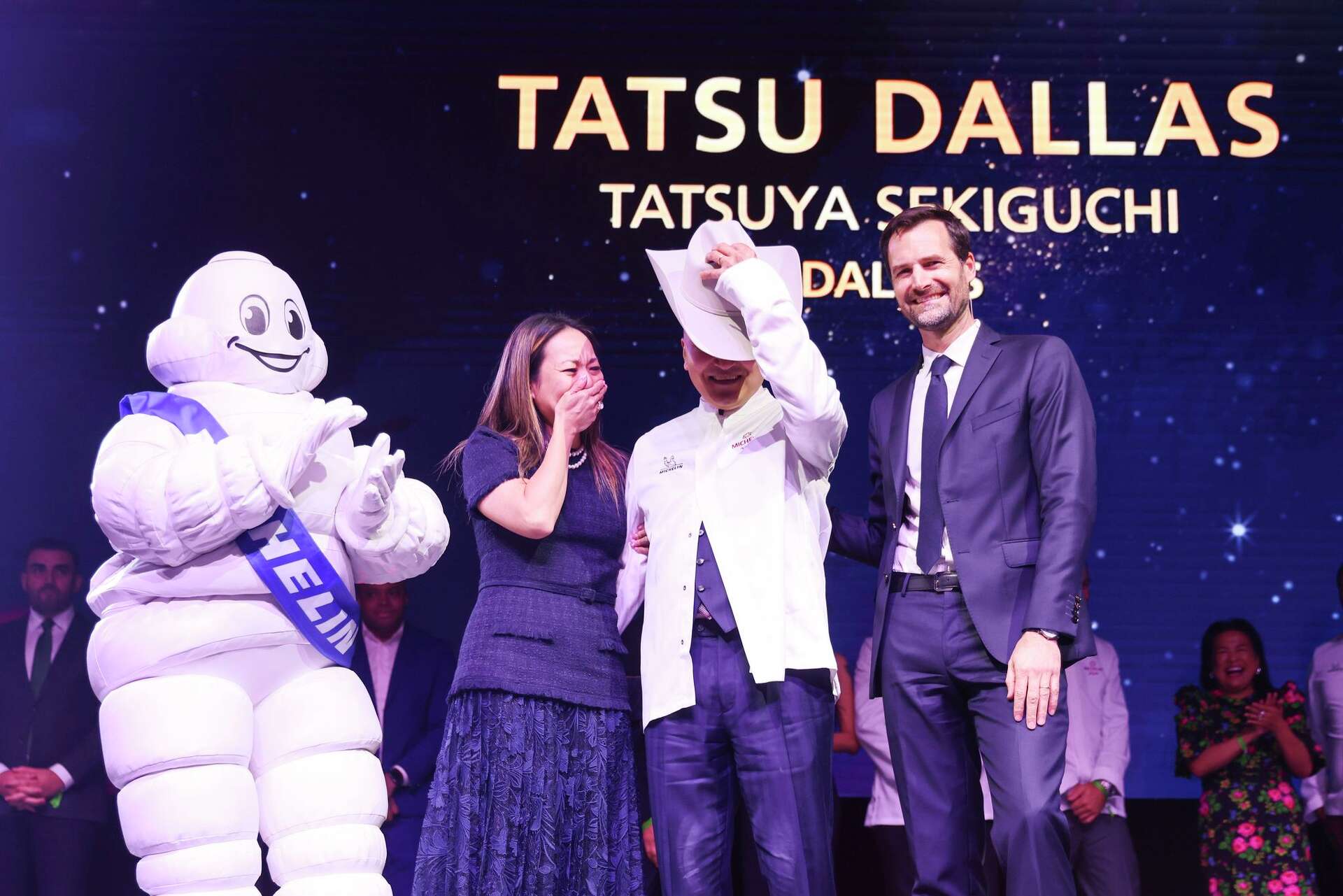 Tatsu Dallas is the city's only Michelin star restaurant. Watch