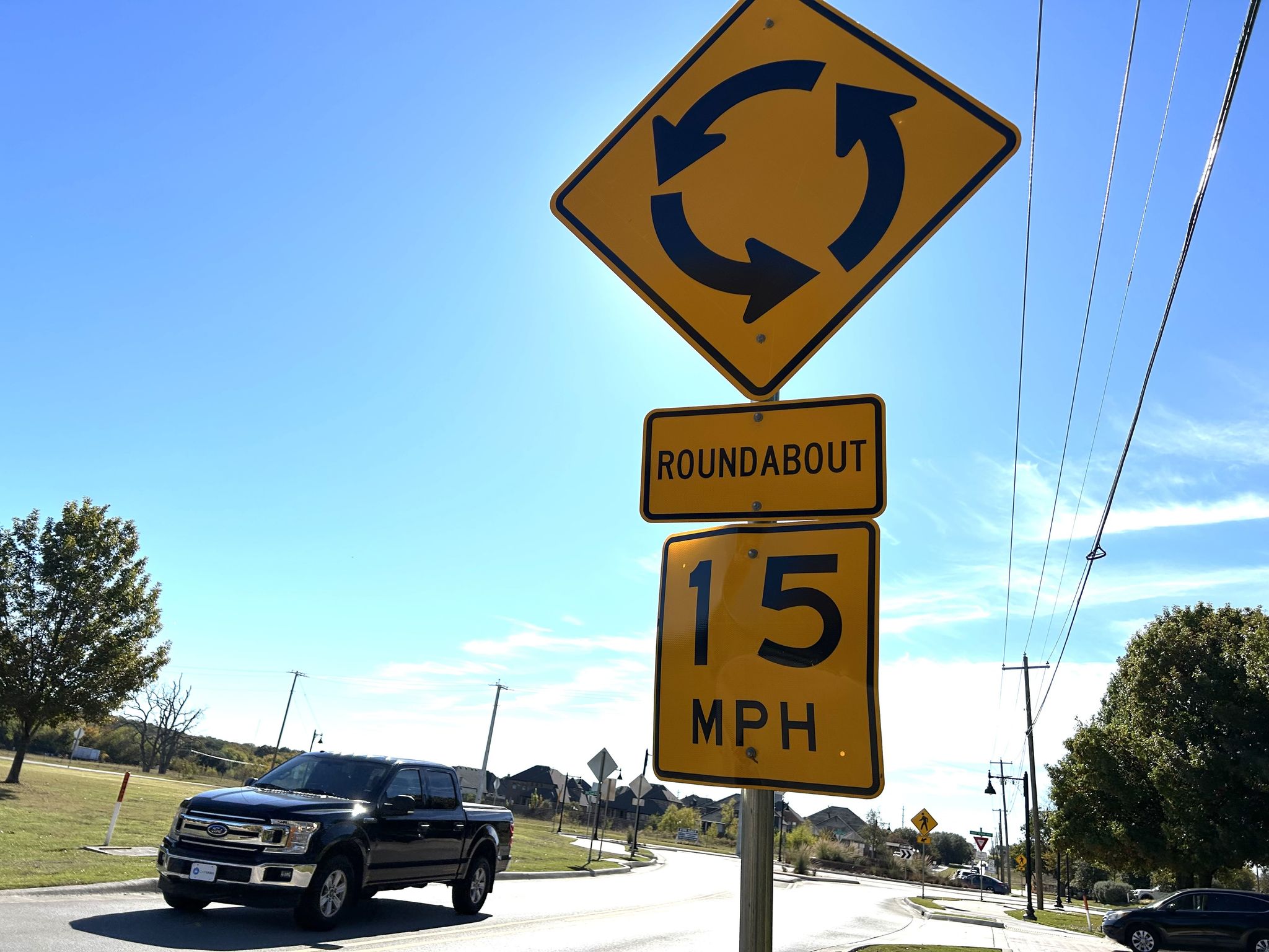 Traffic roundabouts make me anxious. Now I'll be surrounded by them.