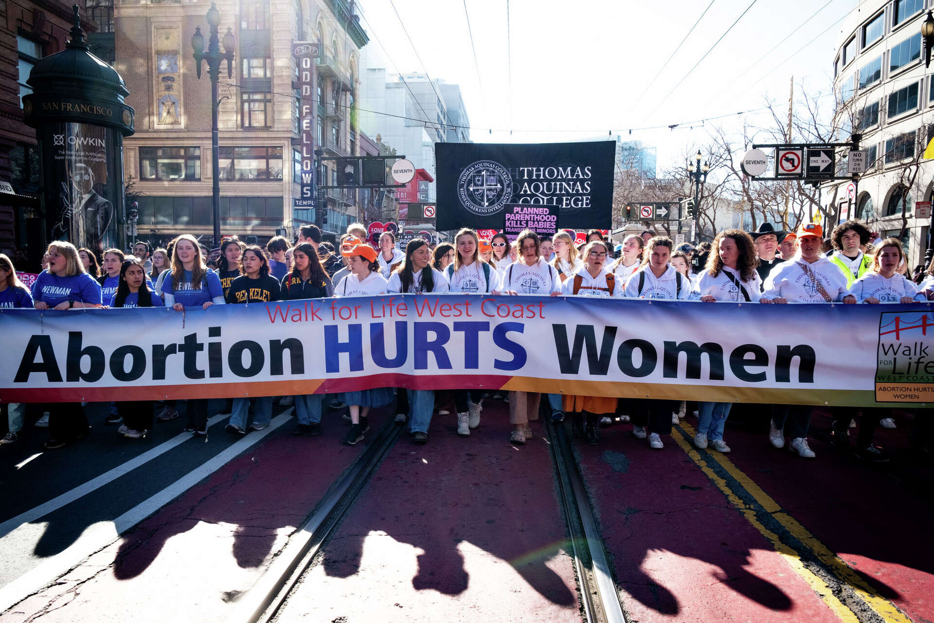 ‘Abortion hurts women’: Thousands in SF march in Walk for Life