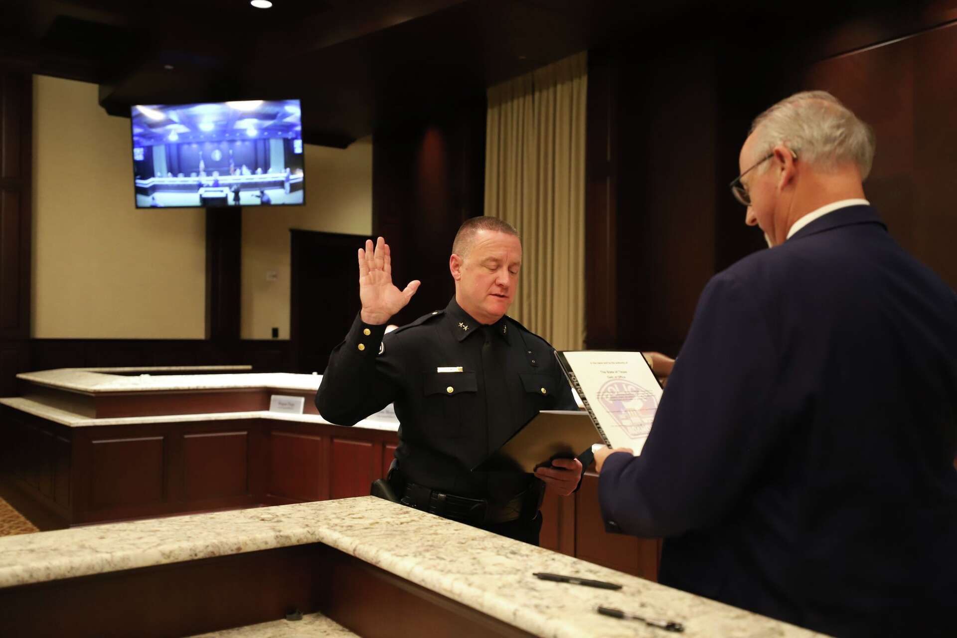 Roanoke Police Department swears in new chief