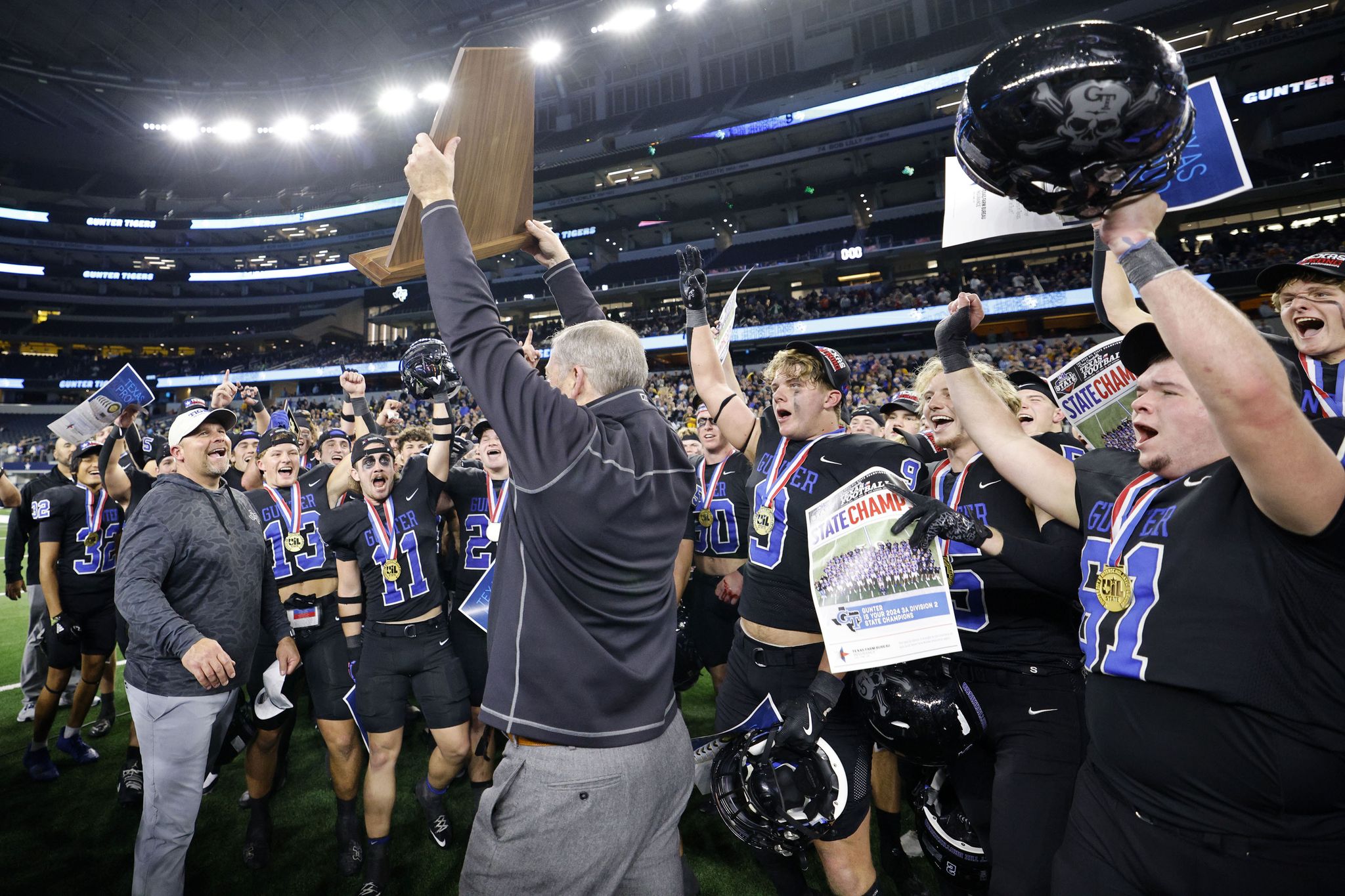 Gunter proves dominant in 3A-II state title win over Woodville