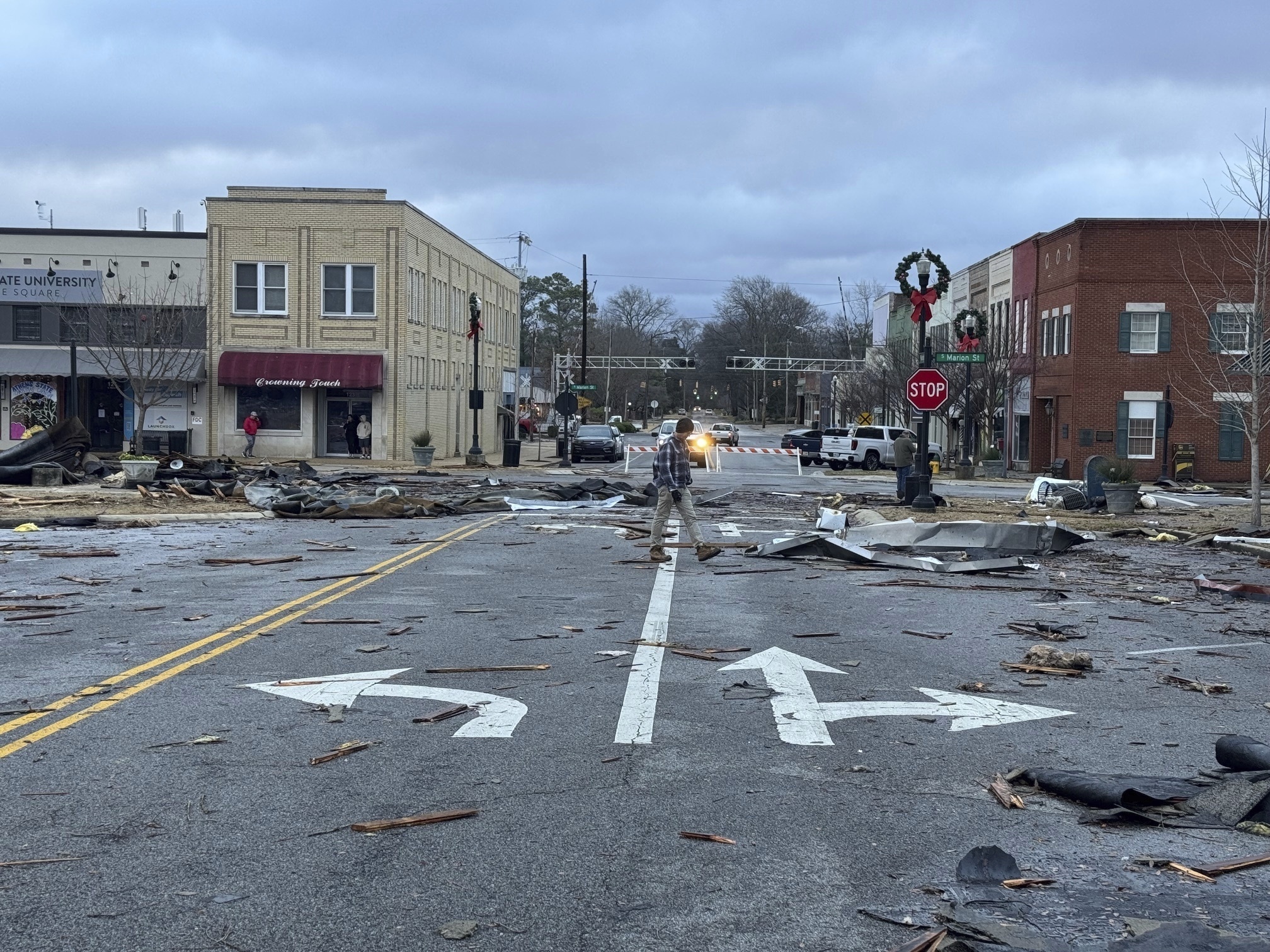 At least 4 killed during weekend storms in the Deep South