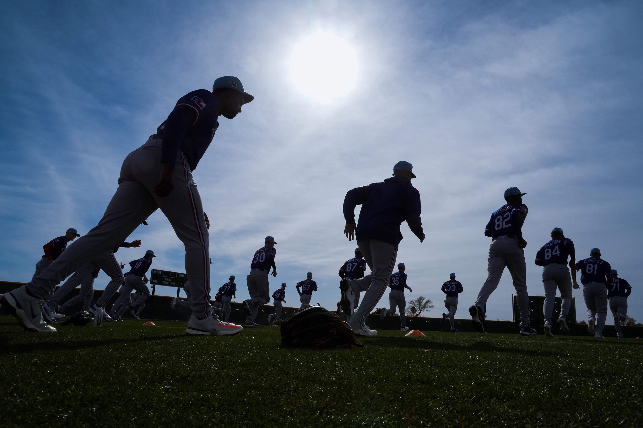 Texas Rangers Spring Training 2020 Back to work: See photos from day two of the Texas Rangers' spring ...