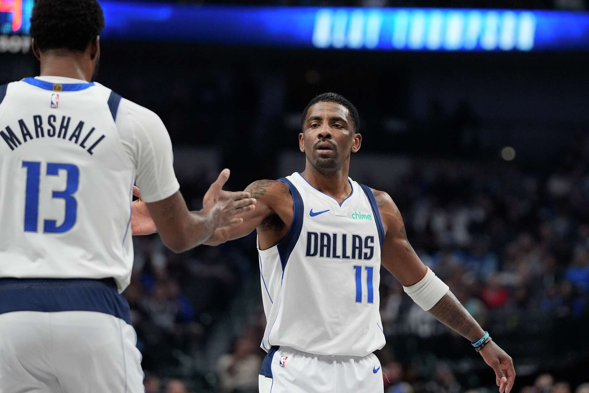 Mavericks finalize Kyrie Irving re-signing, D'Angelo Russell signing