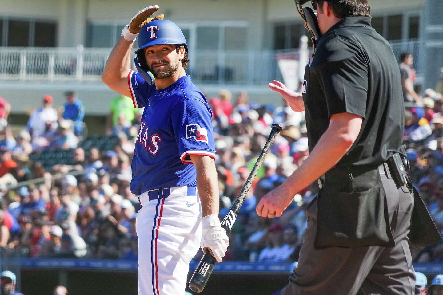 How Rangers pitchers, hitters have started adjusting to ABS era