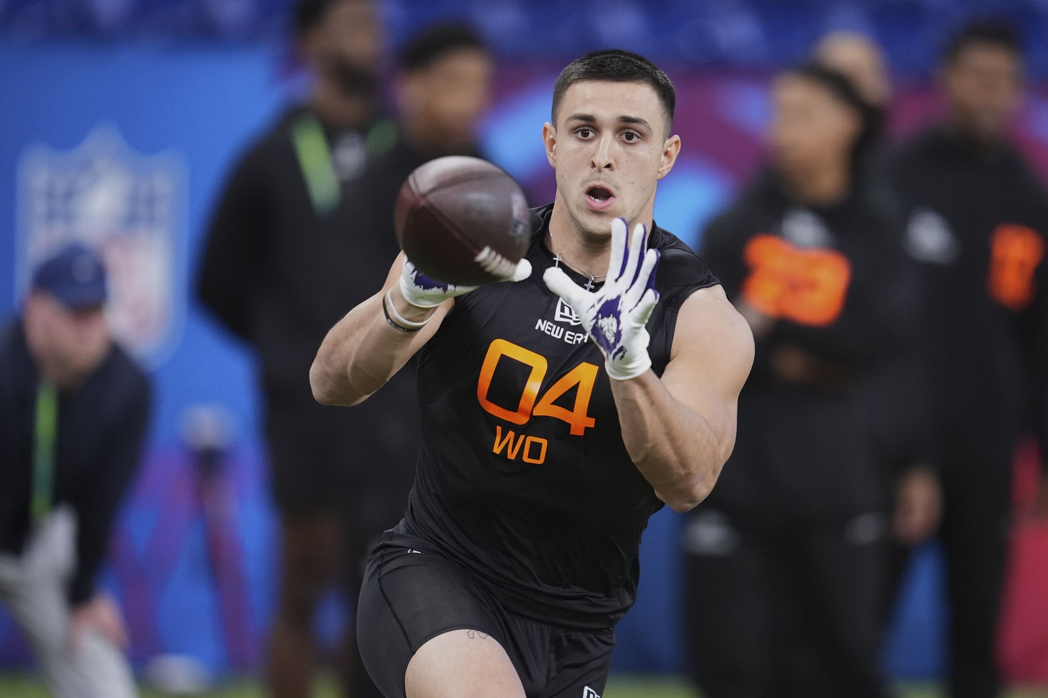 Jack Beh At the NFL combine, TCU's Jack Bech driven by brother's tragic death