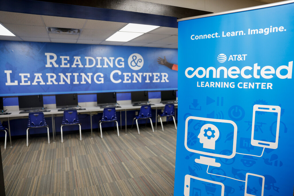 AT&T's Connected Learning Centers aim to help kids and adults across D ...