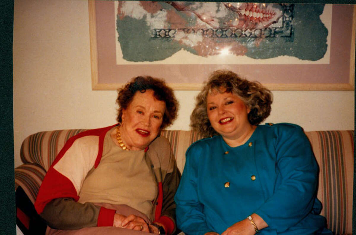 Culinary icon Julia Child spent time with food editor Karen Haram in 1995 during the author/TV personality’s visit here.