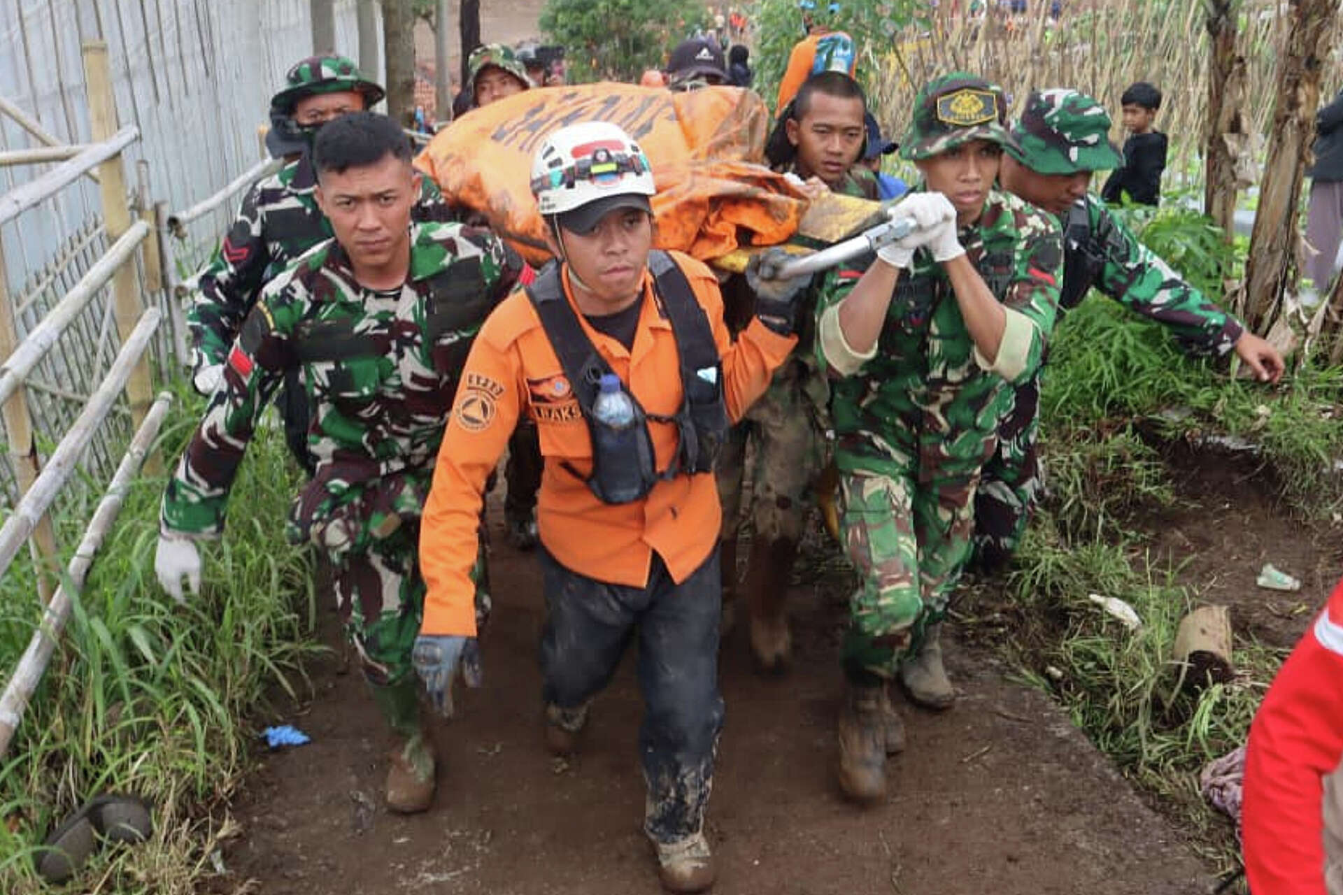 Indonesian marines among 42 missing in deadly West Java landslide