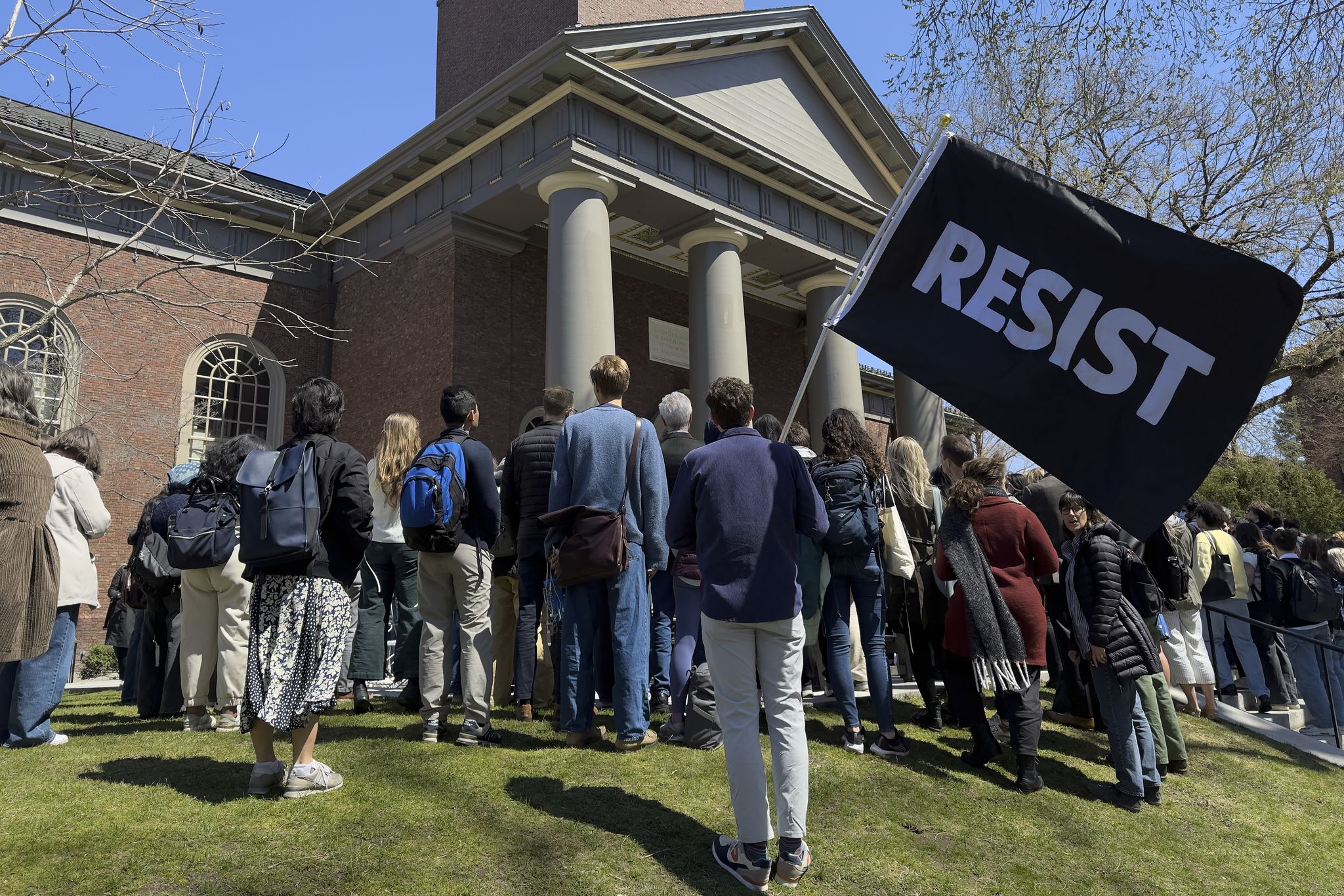 Harvard sues Trump administration to stop funding freeze