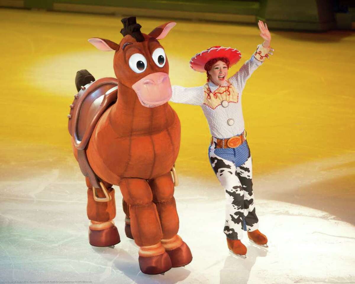 Jessie and Bullseye in "Toy Story 3 On Ice." (Feld Entertainment)