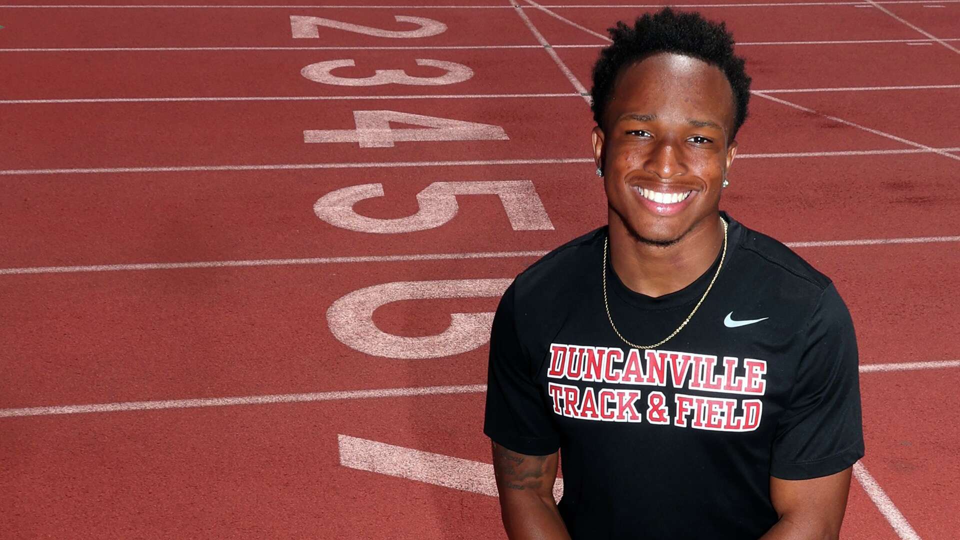 Duncanville's Brayden Williams just misses shot to race Tyreek Hill