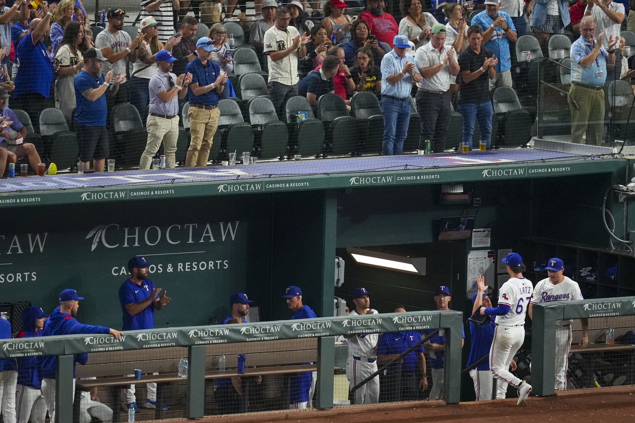 Jacob Lantz Jacob Latz's hot stretch gives Rangers something to think about