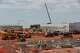 Data center buildings are under construction during a tour of the OpenAI data center in Abilene, Texas, U.S., September 23, 2025. A total of eight data center buildings are planned to exist on the campus. REUTERS/Shelby Tauber/Pool