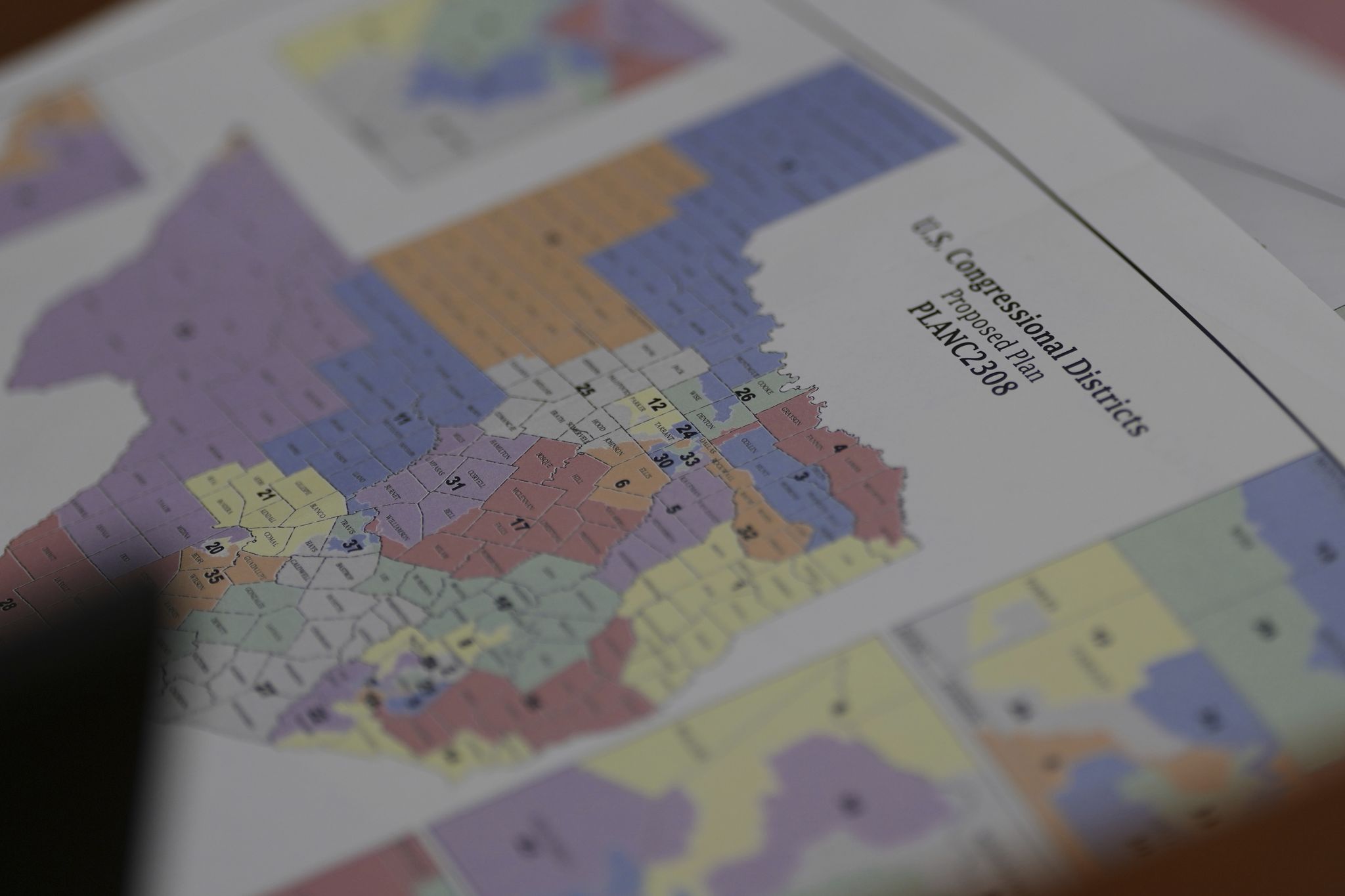 Texas House panel passes GOP redistricting plan