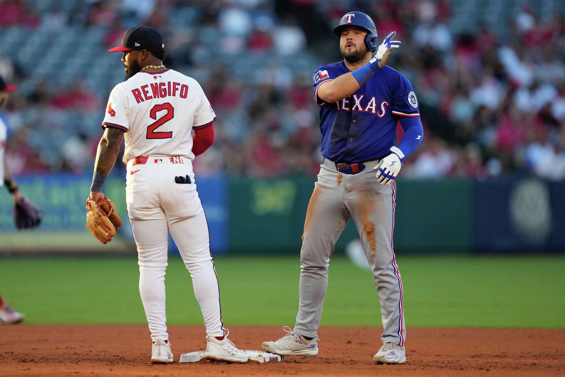 Texas Rangers' Jake Burger is working to turn his season around