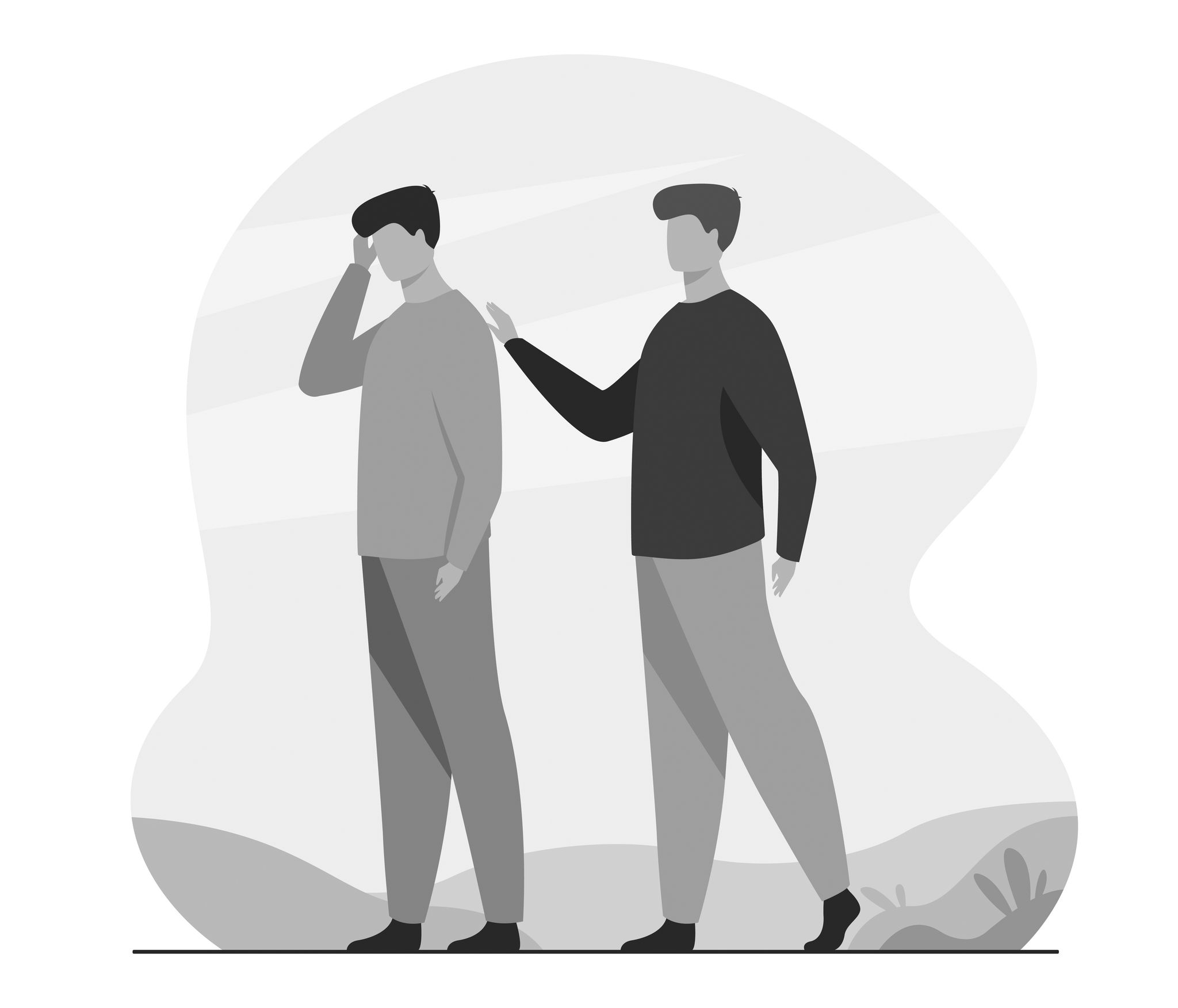 Dear Miss Manners: How do I approach a relative who's having a rough time?