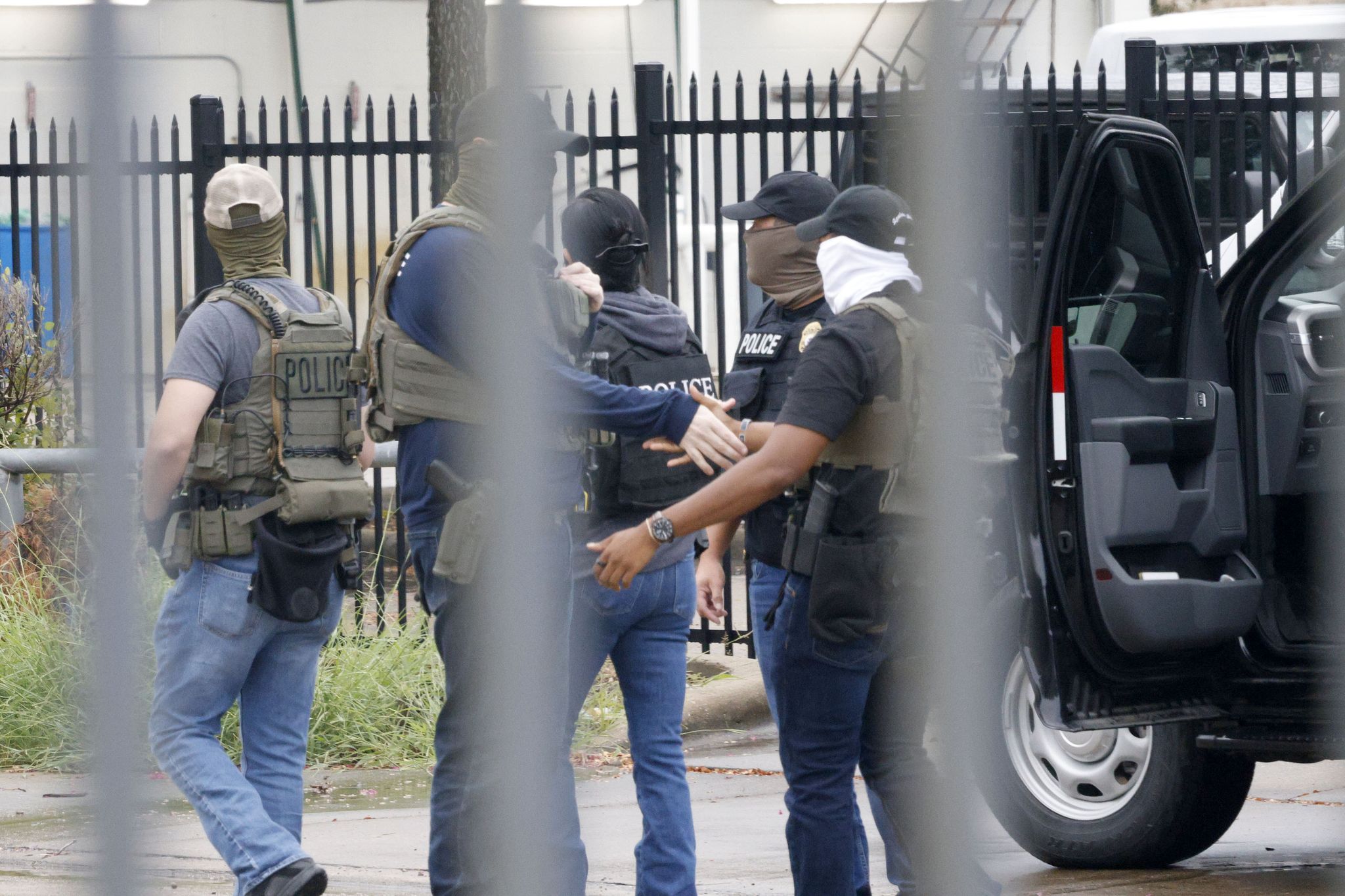 Photos: Shooting leaves 2 dead, 2 wounded at Dallas ICE office