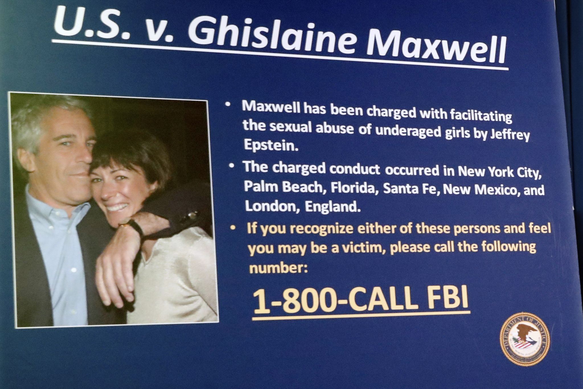 Judge denies feds' request to unseal Epstein grand jury transcripts