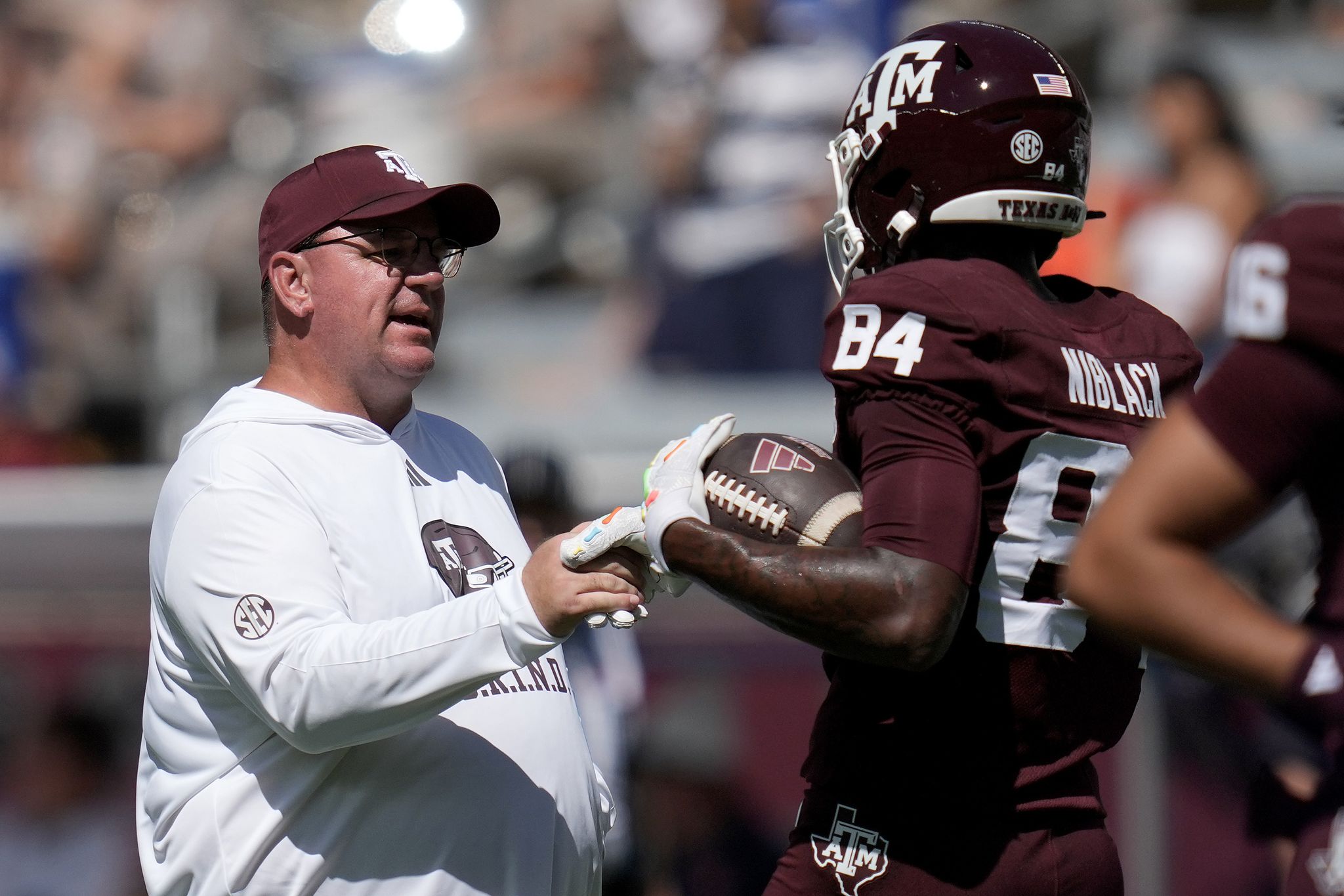 Watch: Texas A&M's Mike Elko rips media after Aggies' win vs. Auburn