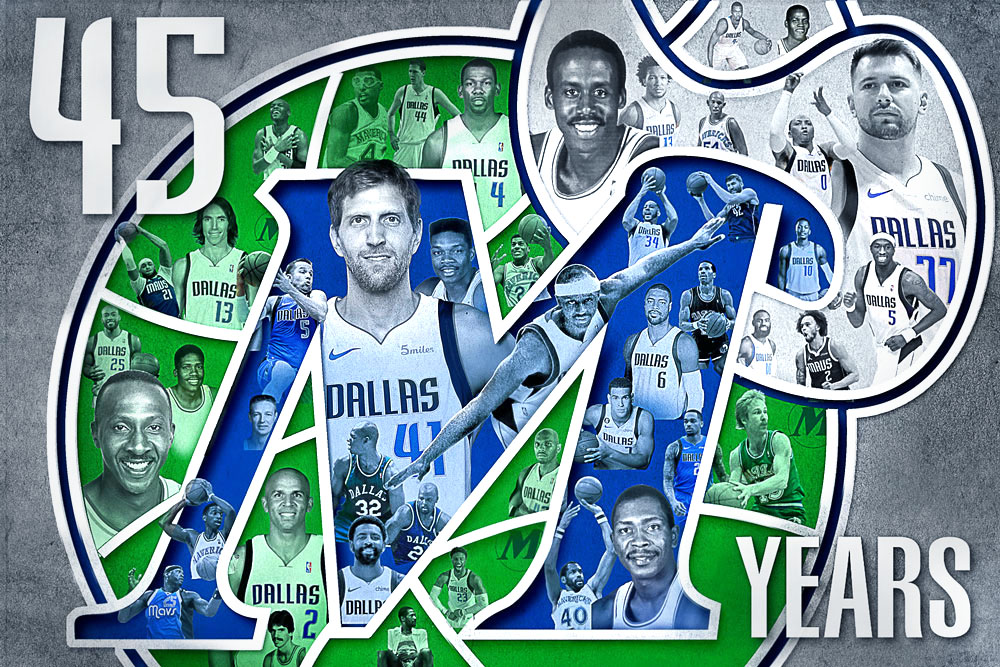 Dallas Ranking Ranking the Dallas Mavericks' top 45 players of all time (45-36)