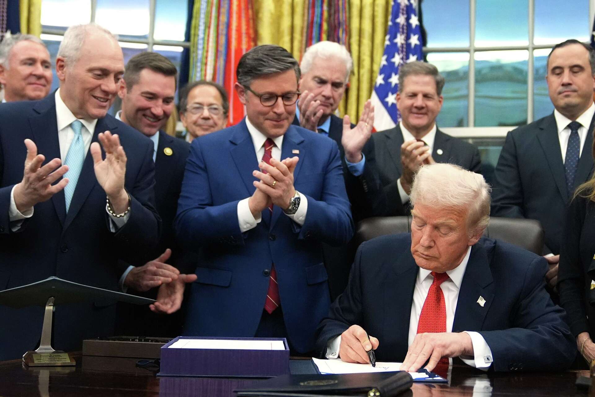 President Trump signs government funding bill, ending shutdown