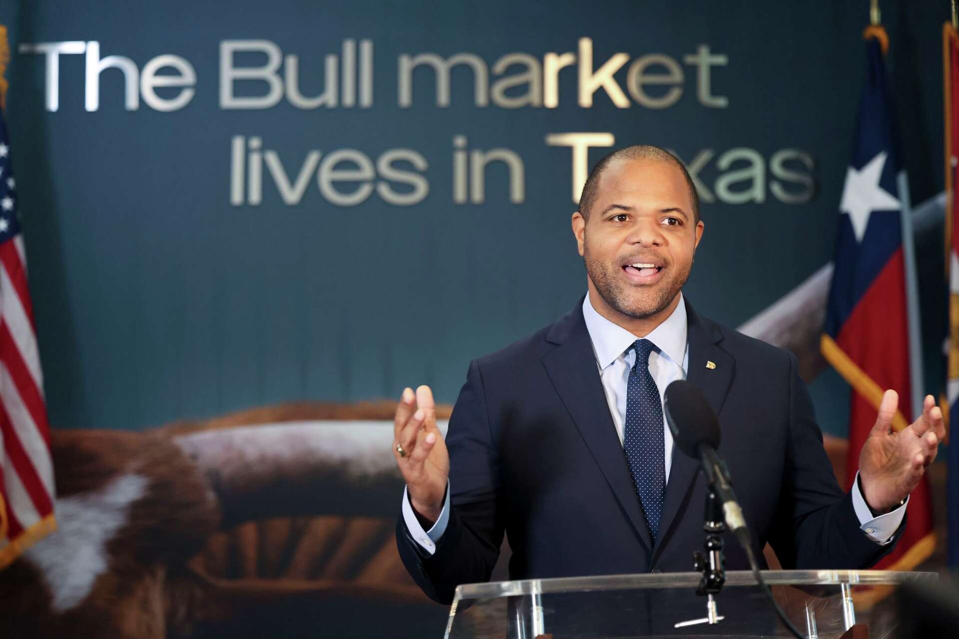 Mayor Eric Johnson predicts a 'flood' of finance firms leaving NYC for