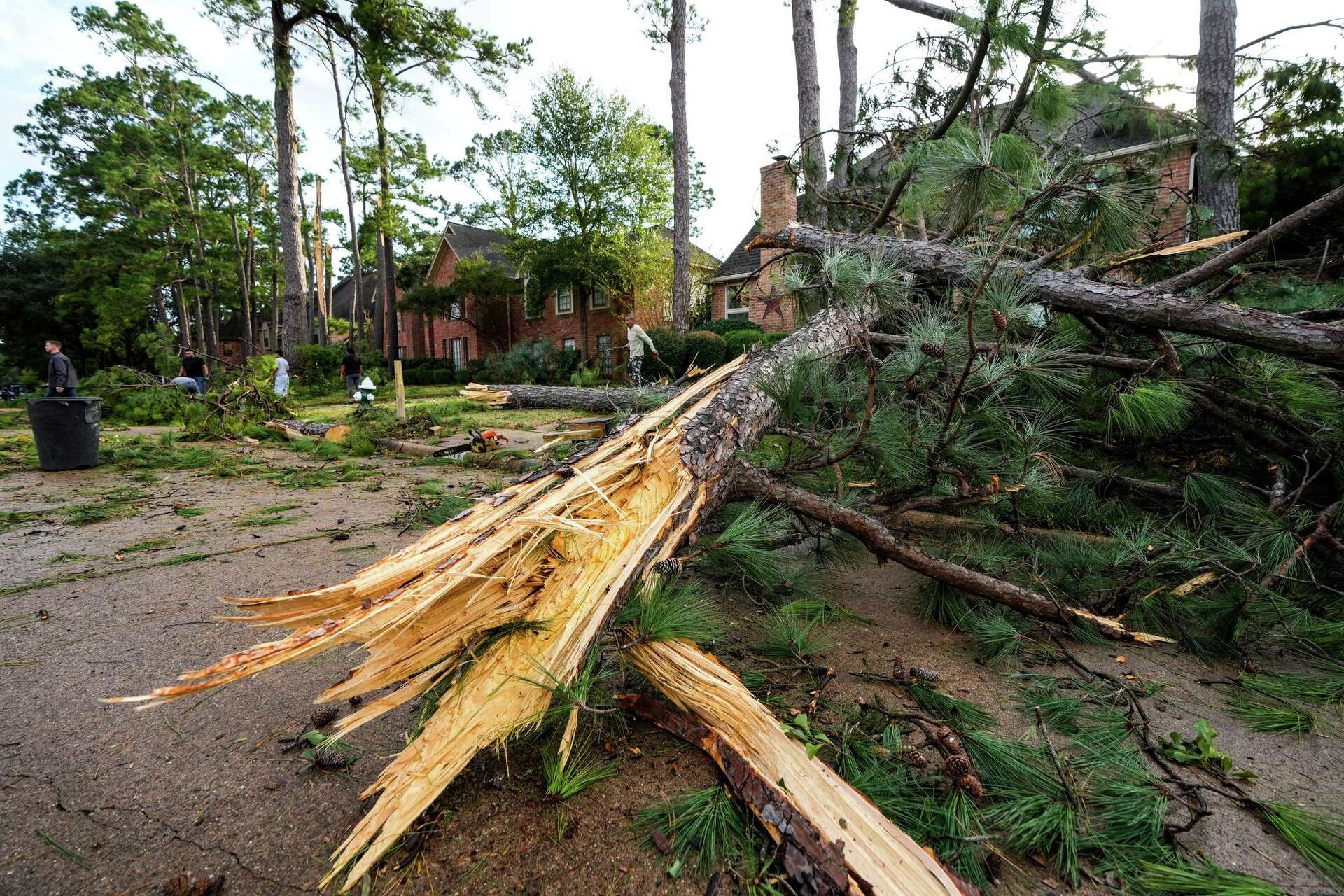 Houston area tornado leaves more than 100 homes damaged