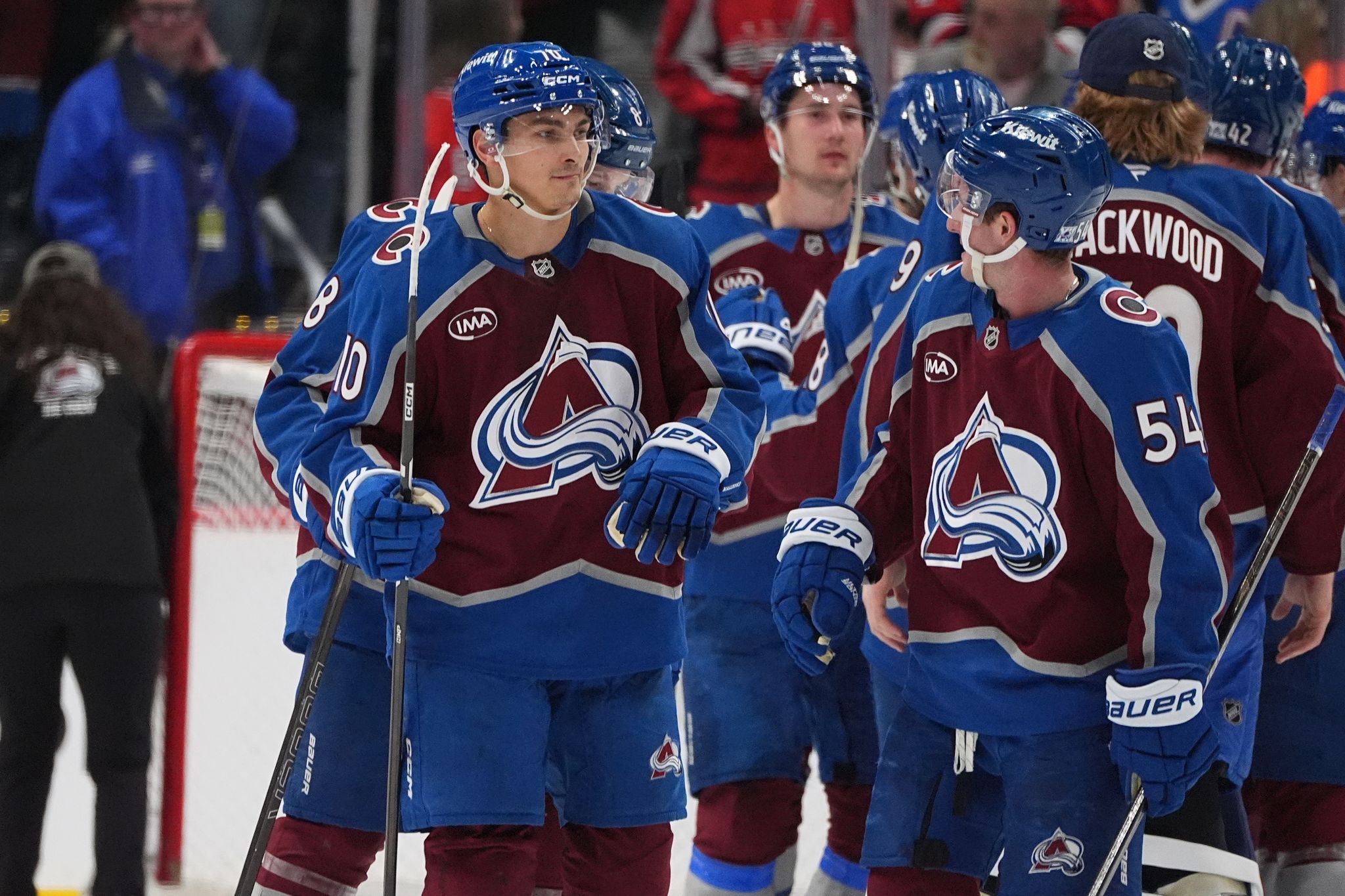 Avalanche reward defenseman Sam Malinski's breakout season with a 4