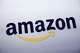 FILE - The Amazon logo is displayed at a news conference in New York on Sept. 28, 2011.