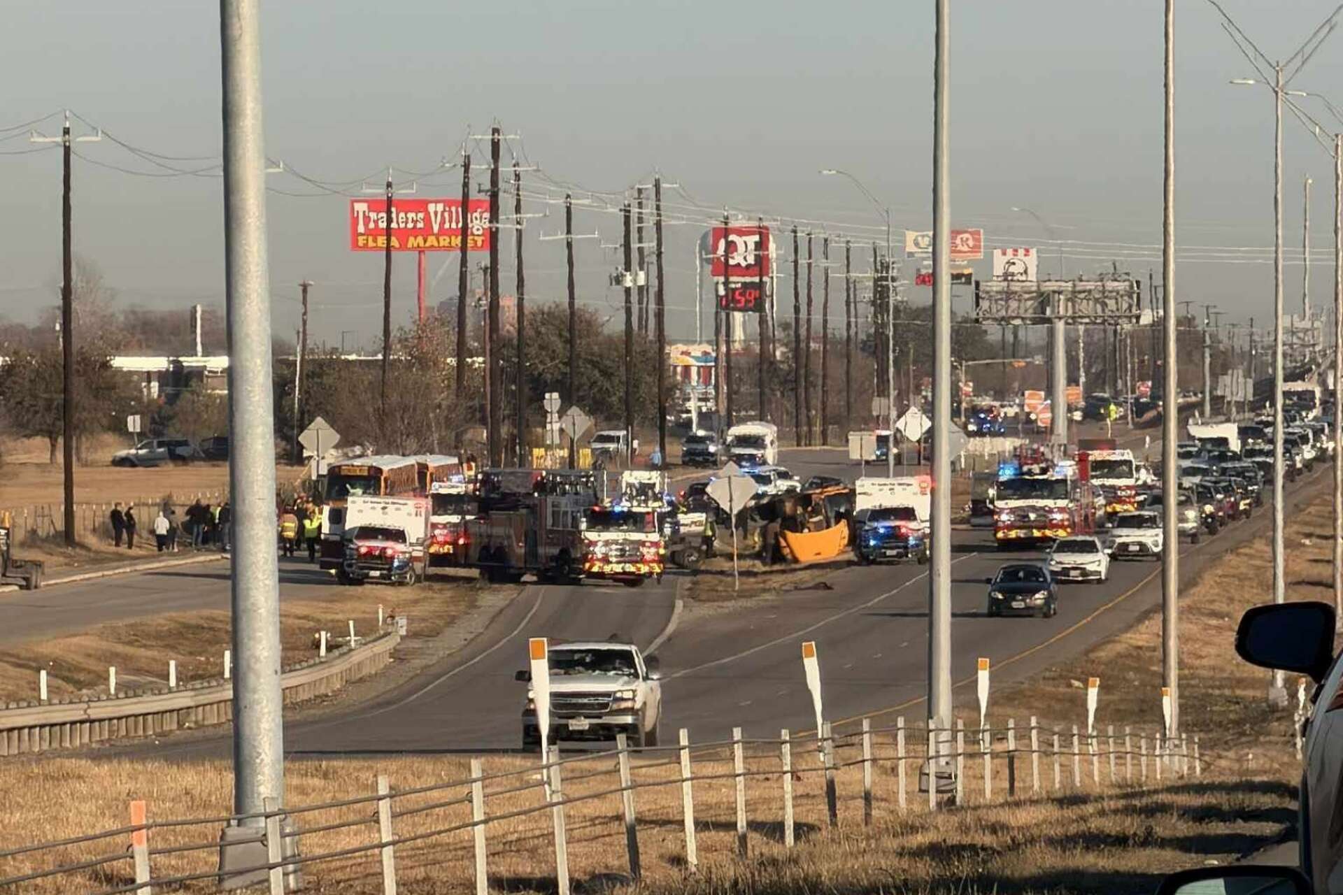 Details emerge in major San Antonio school bus crash on Loop 410