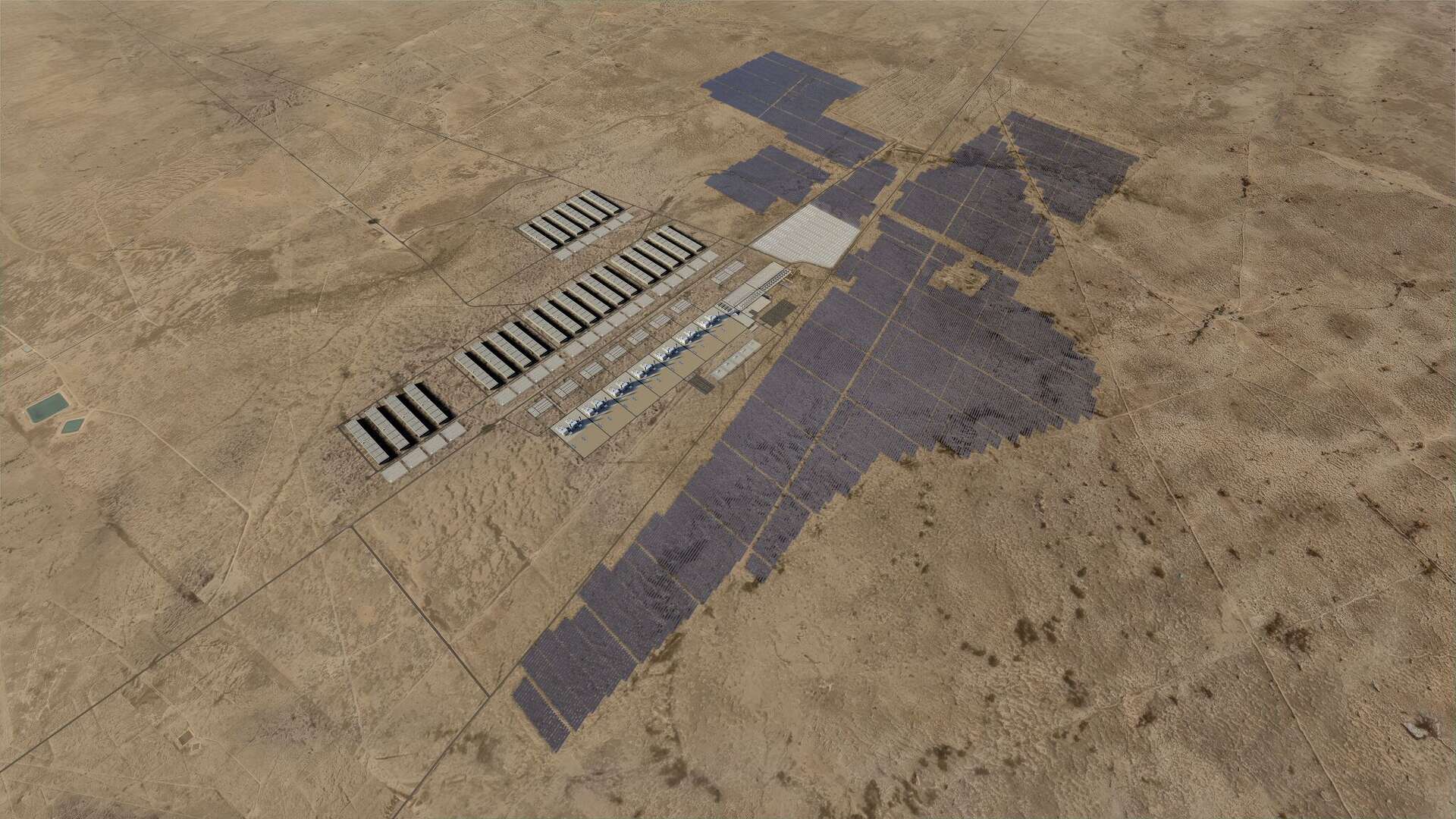Pacifico Energy GW Ranch - rekor izin 7,65 gigawatt untuk data center Texas