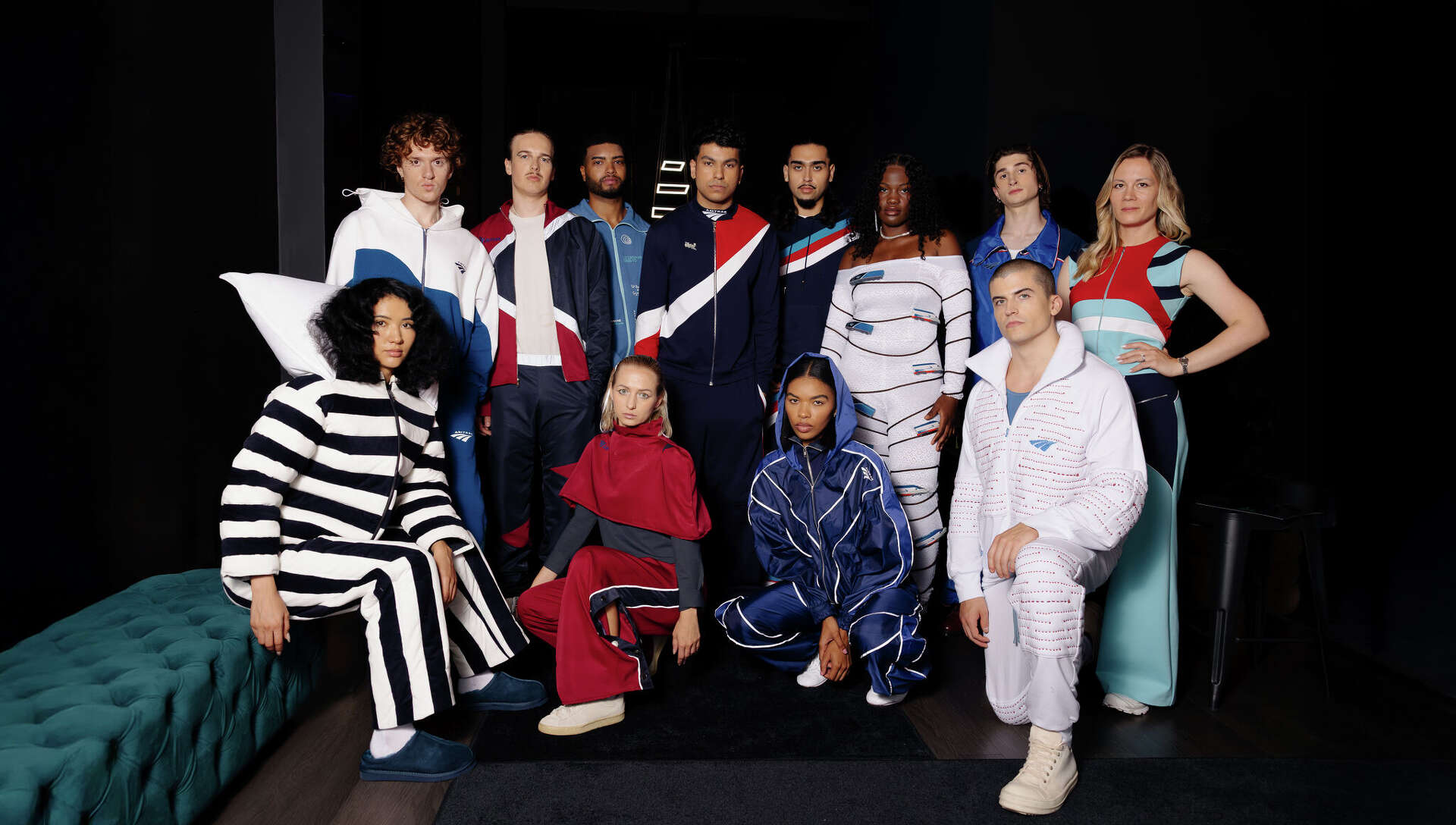 Ridin' the rails in style: Amtrak unveils its fashionable 'Trak Suit'