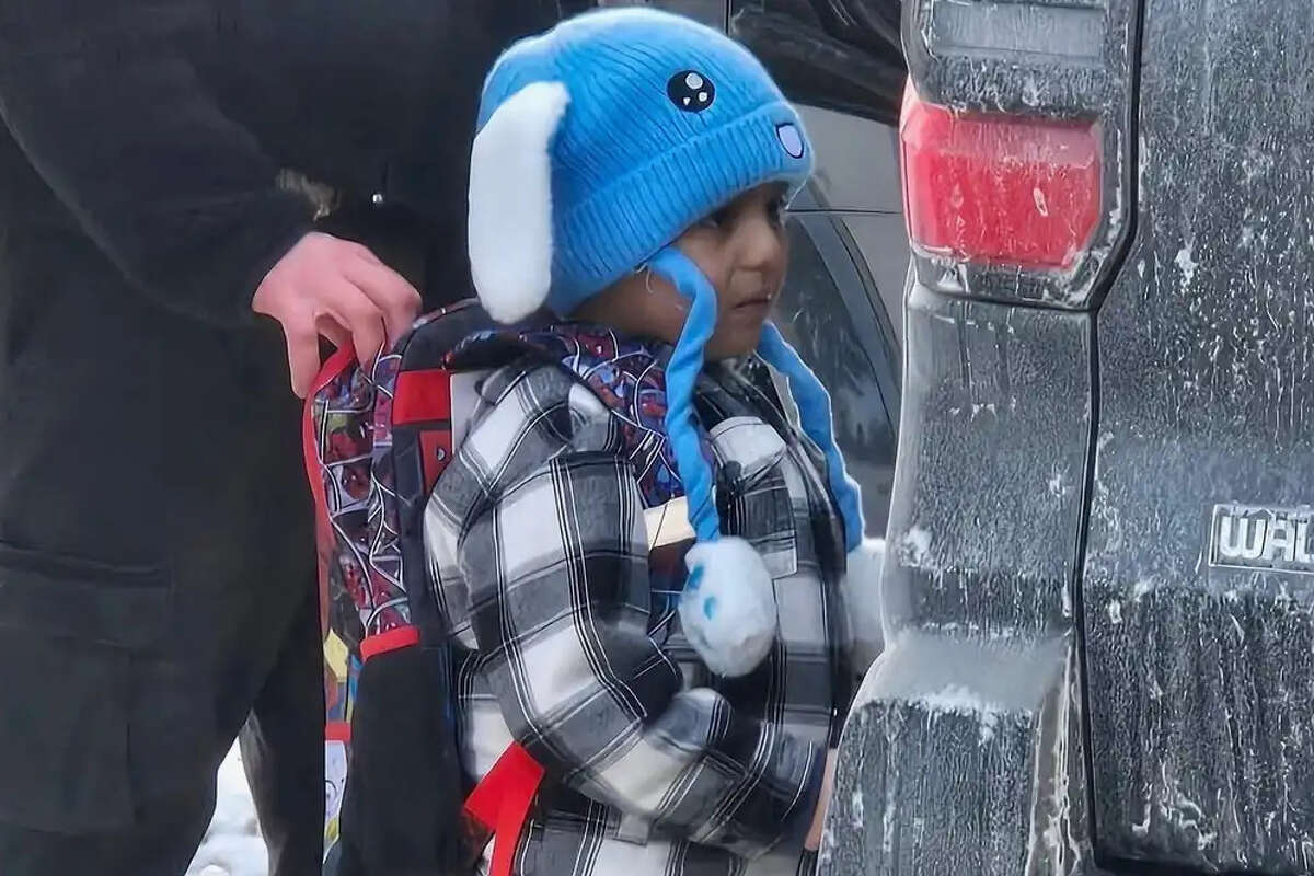 Liam Conejo Ramos, a student at Valley View Elementary, whom school officials and a lawyer for the Ramos family say was detained with his parent by federal immigration agents on Tuesday, Jan. 20, 2026.