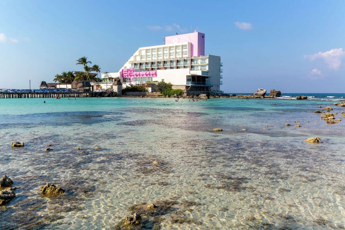 Josefina Rodriguez Zamora, Mexico's Secretary of Tourism, said this week that international visitors had added $31 billion to her country's economy between January and November 2025. (Shown: the Mia Reef Hotel in Cancun.)
