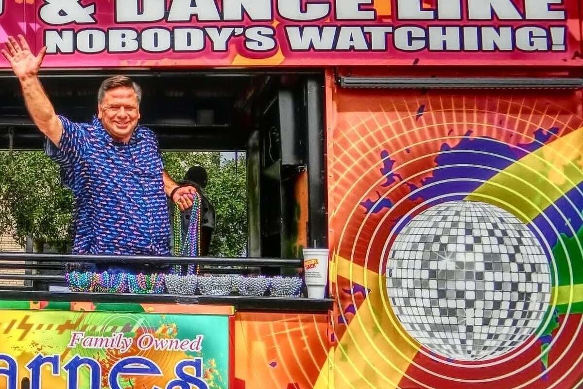 Jay Carnes aboard Dancing King