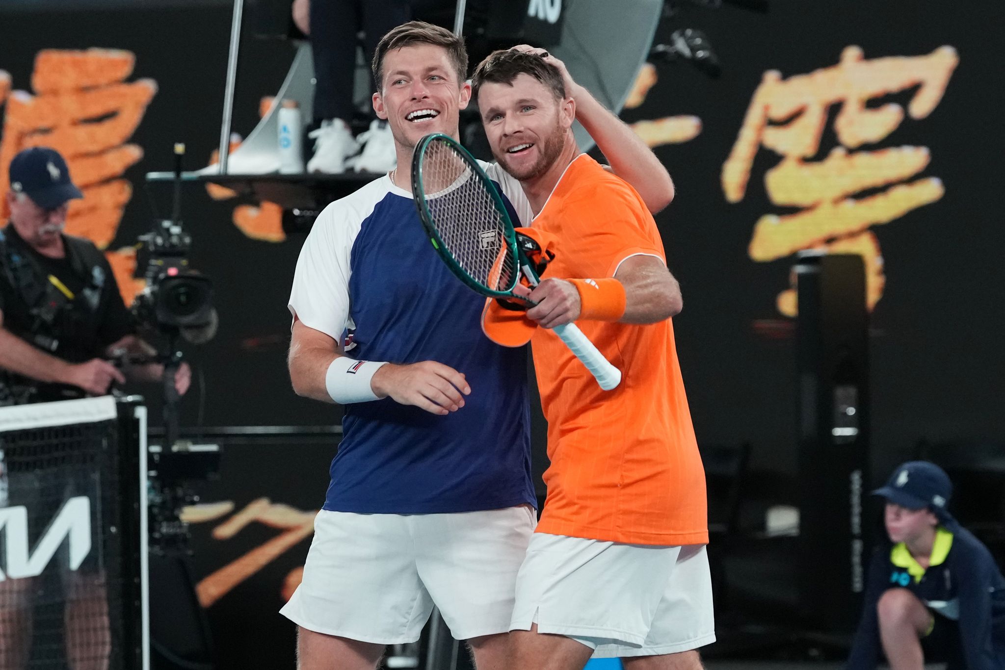 Mertens and Zhang, Harrison and Skupski win Australian Open doubles titles
