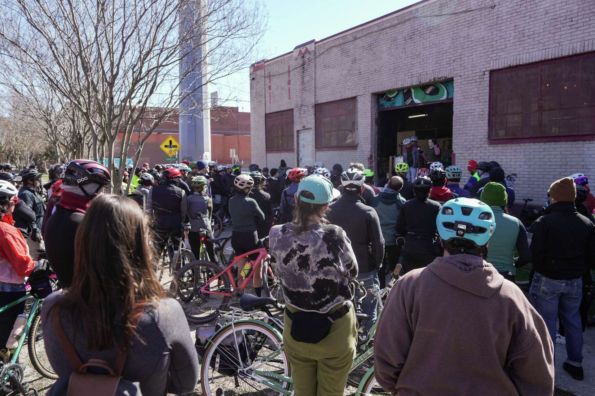 Houston cyclists protest Alex Pretti killing with 15-mile bike ride