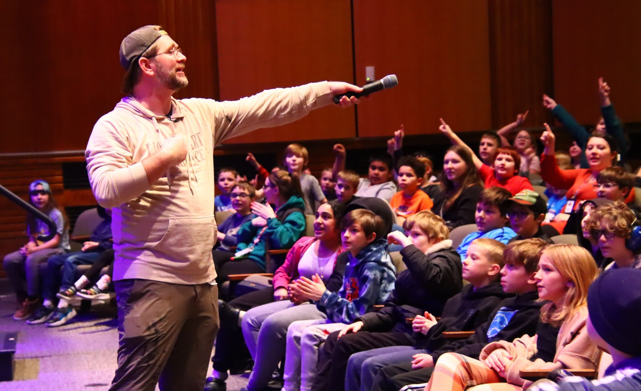 Midland native Joe Vercellino brings Lion Heart Experience to schools to bolster kids' mental health