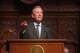 Gov. Ned Lamont, giving his State of the State address on the opening day of the legislative session in February at the state Capitol in Hartford, is seeking a third term in the 2026 election.