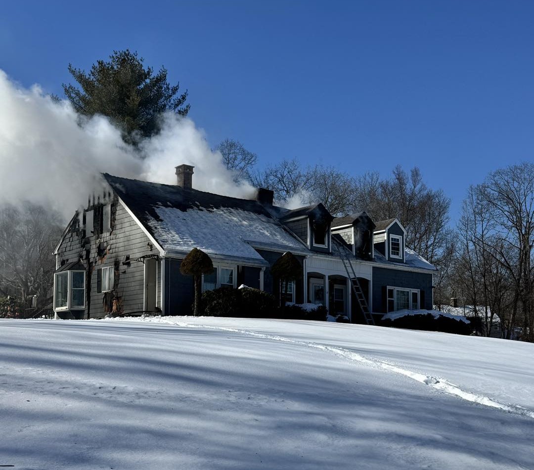 Brookfield firefighters battle house fire on Fleetwood Lane, officials say