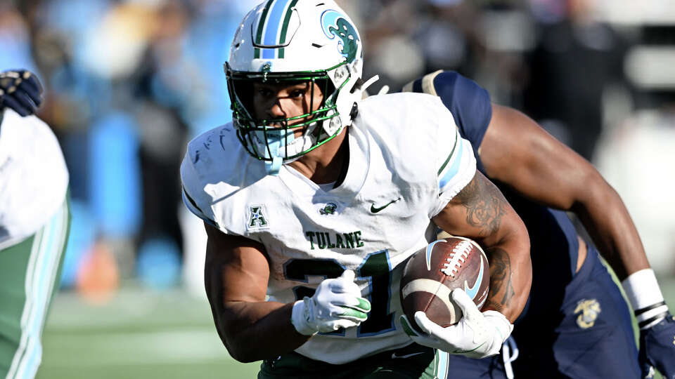 Makhi Hughes rushed for 2,779 yards in two seasons at Tulane.