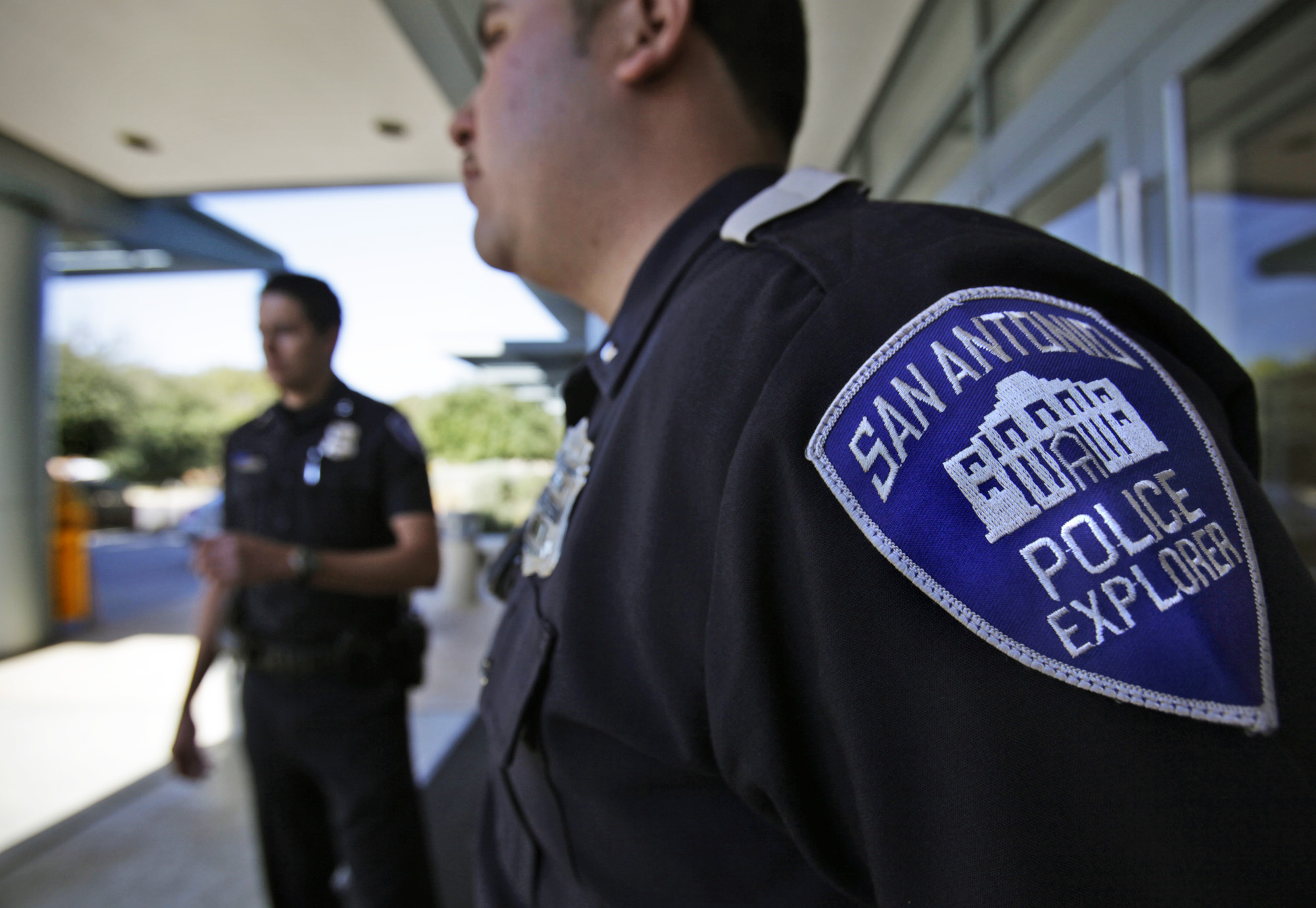 Police Explorers patrol local malls