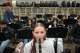 Natalie Milliken, 14, practices with the band at Bedichek Middle School in Austin, Wednesday, Feb. 4, 2026.