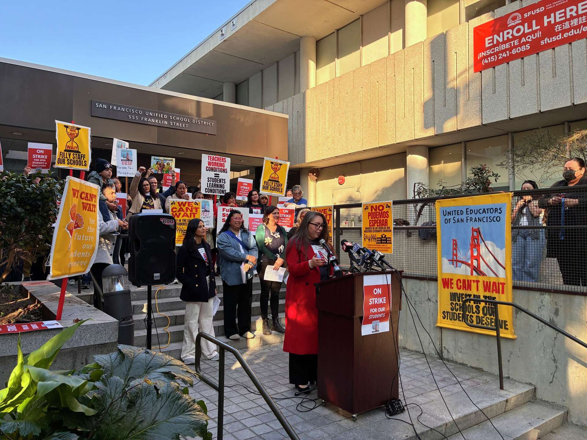 SFUSD will close schools in the city if the teachers strike