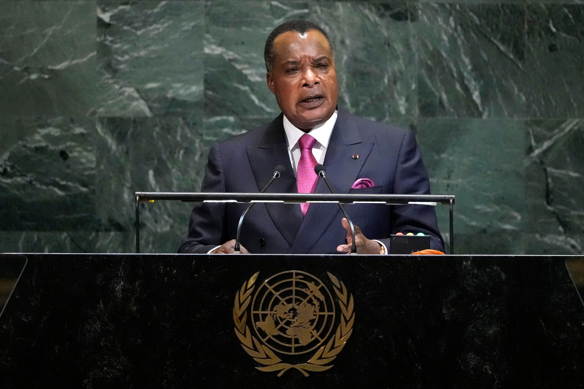 Republic of Congo's president says he will run for reelection, possibly ...