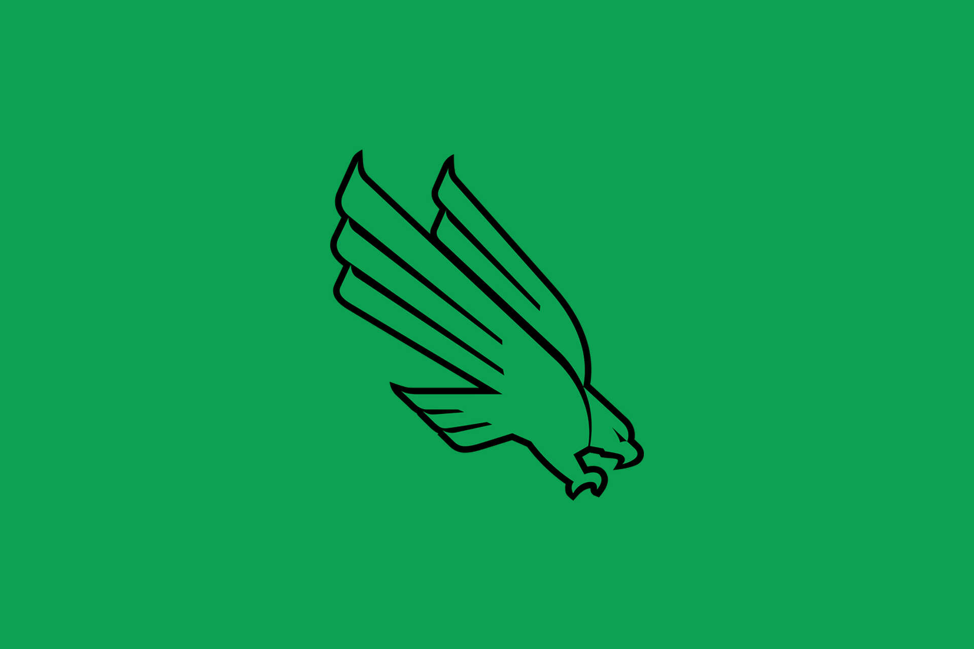 North Texas Mean Green logo (UNT).