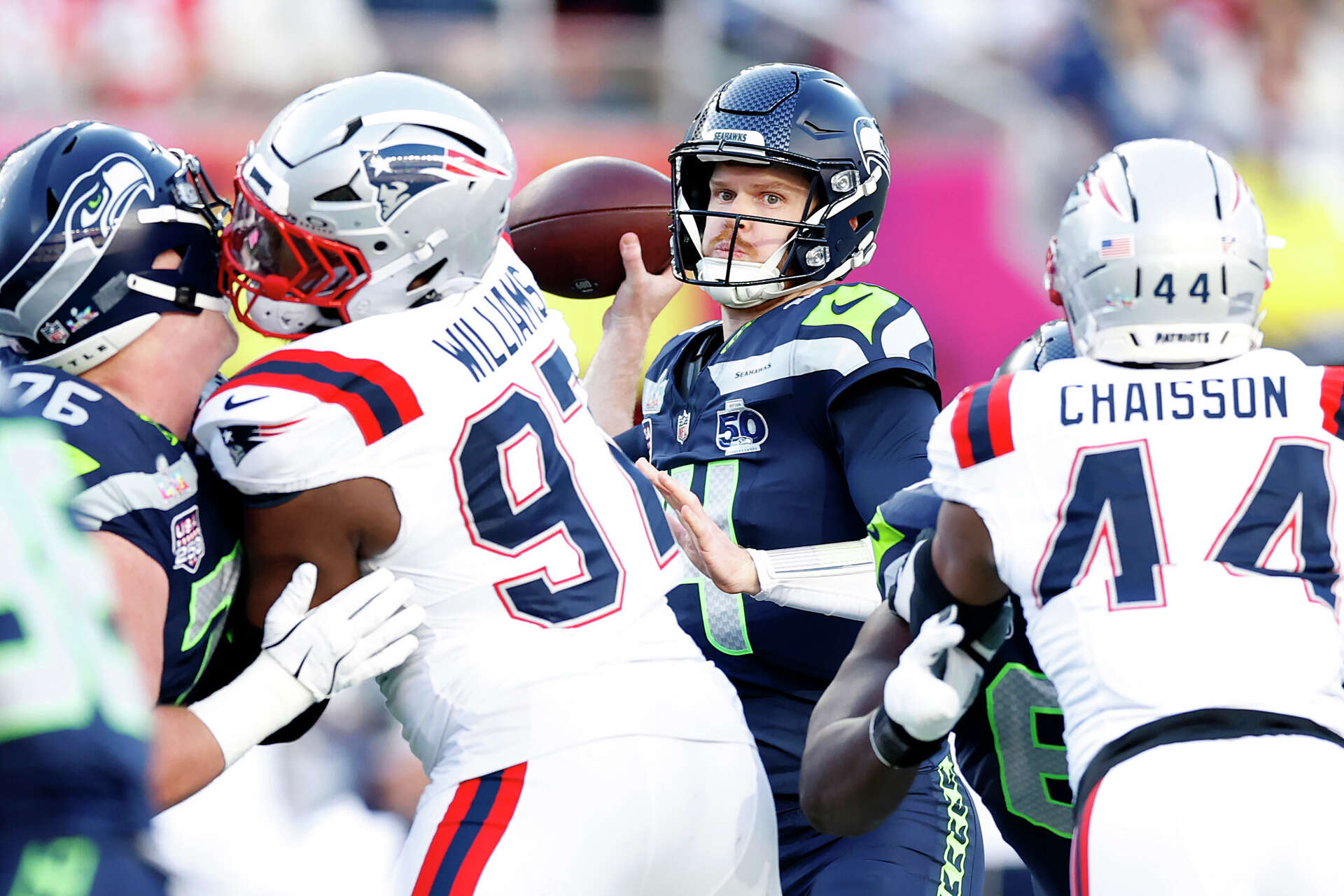Seahawks ride a dominating defense past Patriots to win Super Bowl LX
