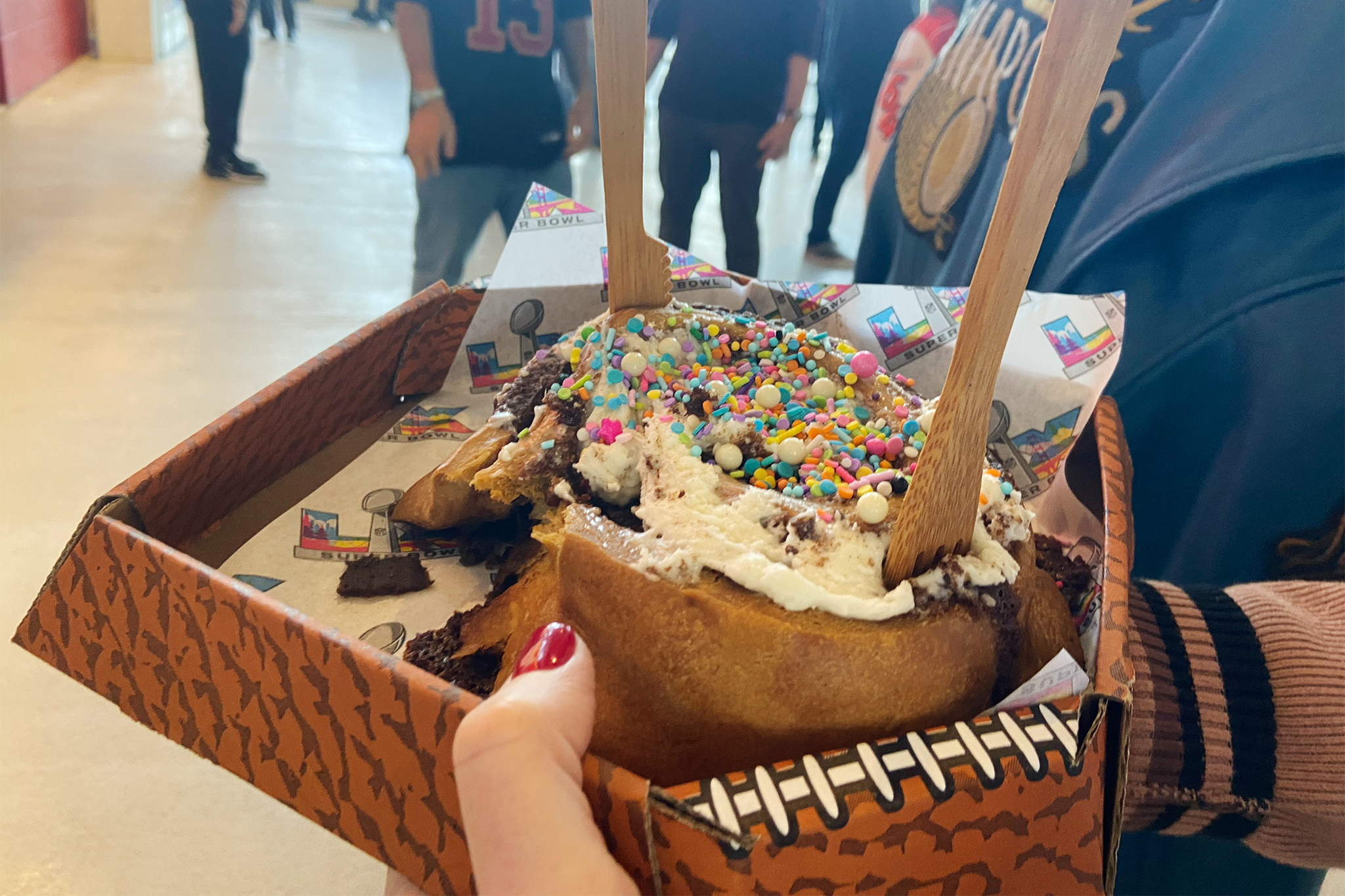 Super Bowl selling $30 cinnamon roll with the worst SF nickname